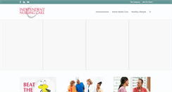 Desktop Screenshot of independentnursingcare.com